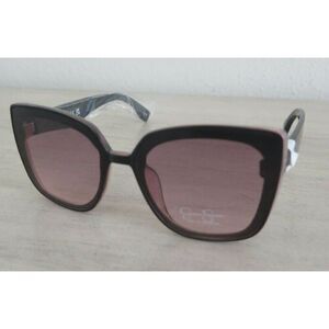Jessica Simpson J6129 OXRS Women's Oversized Black/Pink Sunglasses